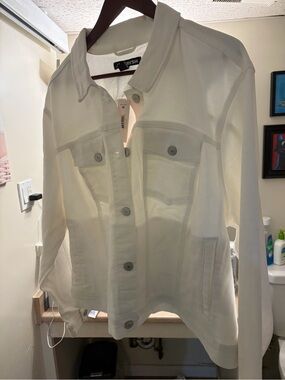 Joe Fresh White Jean Jacket